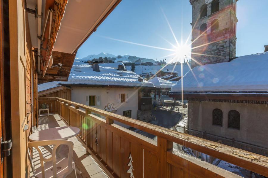 Rent in ski resort 4 room apartment 7 people (13) - Résidence de l'Eglise - La Clusaz - Terrace