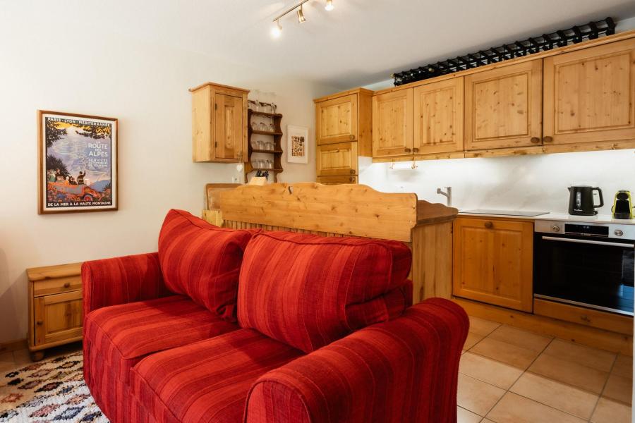 Ski verhuur Appartement 4 kamers 6 personen (D1) - Résidence Florentins D - La Clusaz - Woonkamer