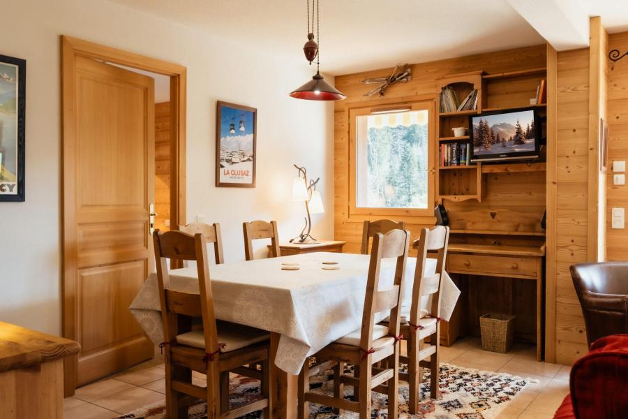 Location au ski Appartement 4 pièces 6 personnes (D1) - Résidence Florentins D - La Clusaz - Séjour