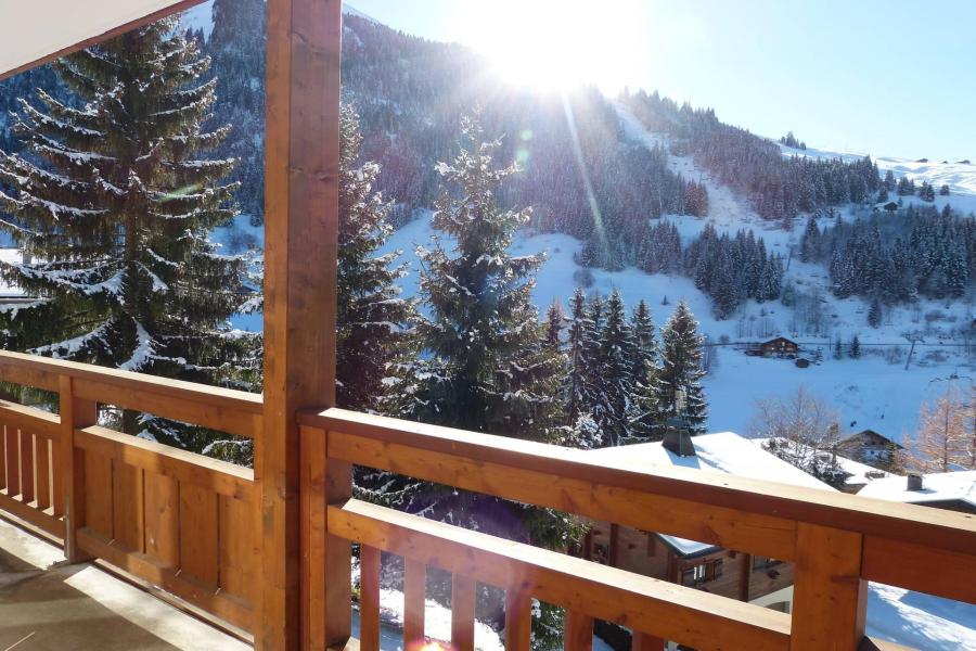 Rent in ski resort 4 room apartment 8 people (4) - Résidence Grepon - La Clusaz - Balcony