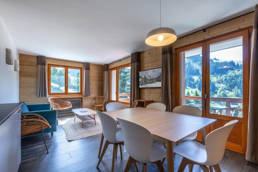 Rent in ski resort 4 room apartment 8 people (4) - Résidence Grepon - La Clusaz - Living room