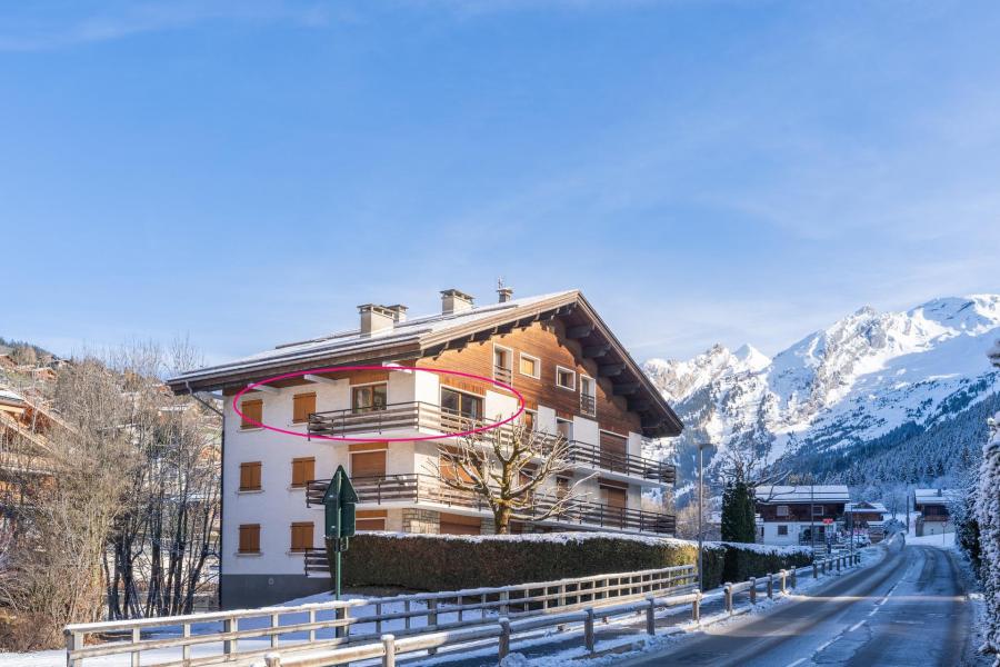 Location au ski Appartement 3 pièces 6 personnes (05) - Résidence Hamster - La Clusaz - Extérieur hiver