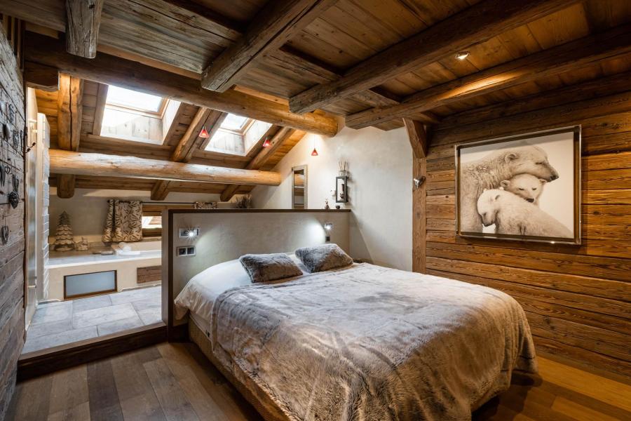 Rent in ski resort 5 room apartment 8 people (Edelwe) - Résidence La Pernat - La Clusaz - Bedroom