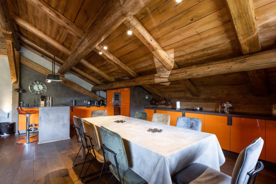 Location au ski Appartement 5 pièces 8 personnes (Edelwe) - Résidence La Pernat - La Clusaz - Séjour