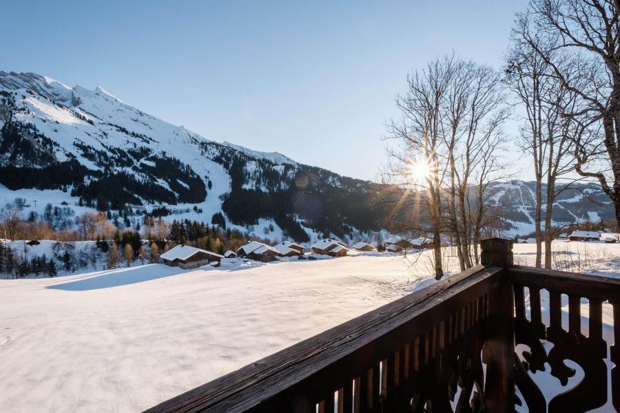 Skiverleih 4-Zimmer-Berghütte für 6 Personen (07) - Résidence Laurentides - La Clusaz - Balkon