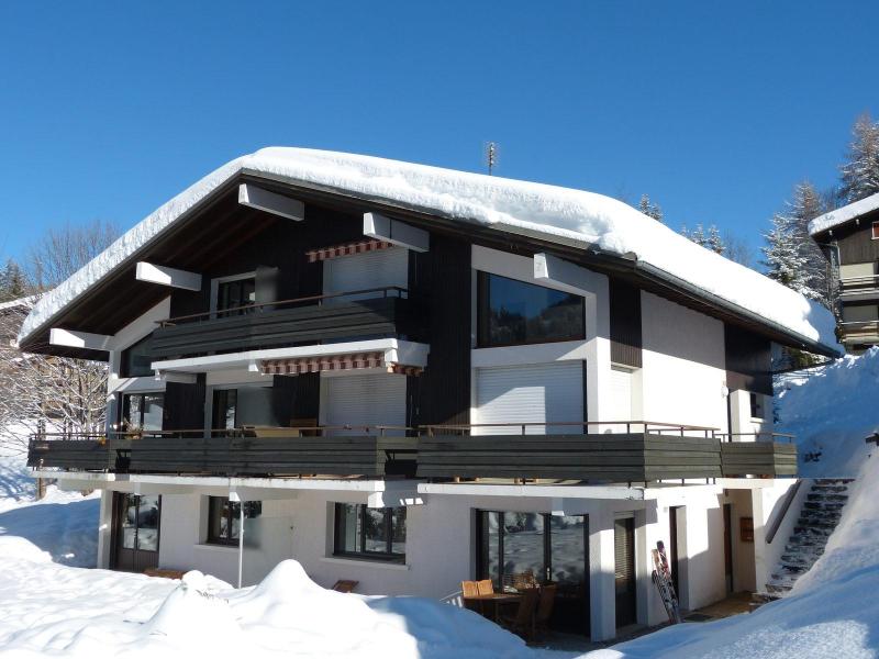 Urlaub in den Bergen Résidence Mérisiers - La Clusaz - Draußen im Winter