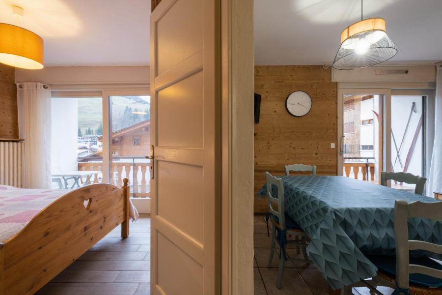 Wynajem na narty Apartament 2 pokojowy z alkową 6 osób (01) - Résidence Muguet - La Clusaz - Korytarz