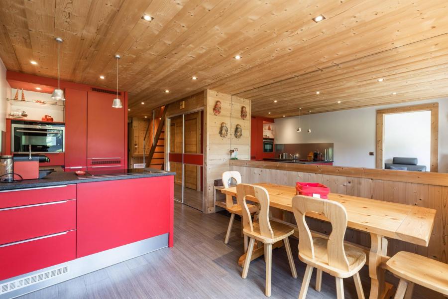 Rent in ski resort 6 room apartment sleeping corner 7 people (A08) - Résidence Nant Soleil A - La Clusaz - Living room