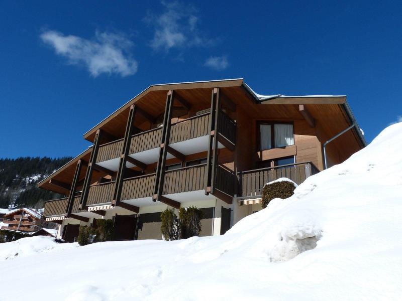 Urlaub in den Bergen Résidence Nant Soleil A - La Clusaz - Draußen im Winter