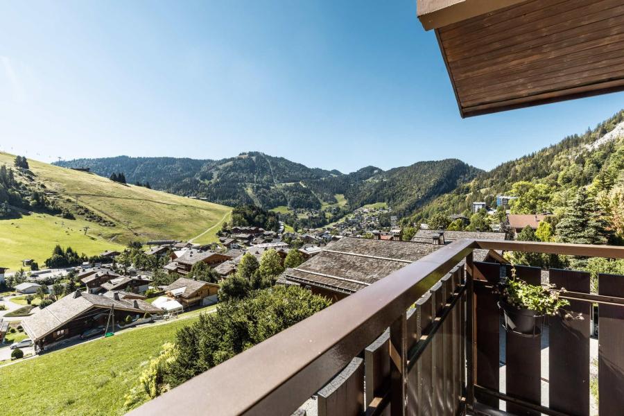 Alquiler al esquí Apartamento cabina 6 piezas para 7 personas (A08) - Résidence Nant Soleil A - La Clusaz - Balcón