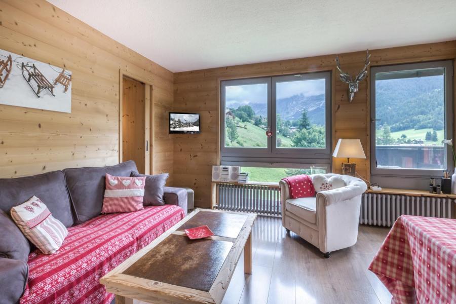 Аренда на лыжном курорте Апартаменты 3 комнат 6 чел. (15) - Résidence Ours Brun - La Clusaz - Салон