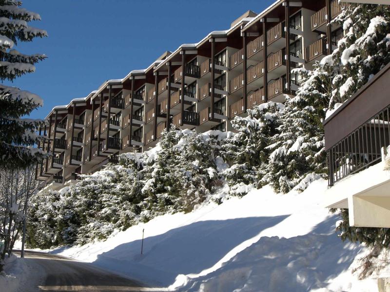 Location au ski Résidence Ours Brun - La Clusaz - Extérieur hiver