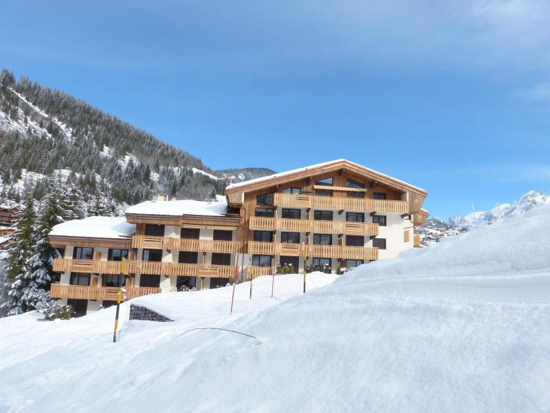 Urlaub in den Bergen Résidence Parnasse 1 - La Clusaz - Draußen im Winter