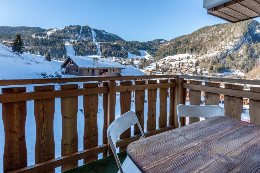 Ski verhuur Appartement duplex 4 kamers 6 personen (520) - Résidence Parnasse 1 - La Clusaz - Kamer