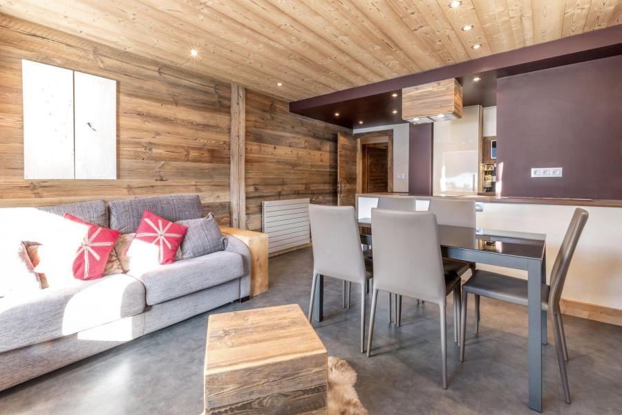 Skiverleih 2-Zimmer-Appartment für 5 Personen (4) - Résidence Pascal - La Clusaz - Wohnzimmer