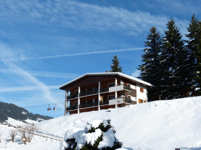 Location au ski Résidence Pascal - La Clusaz - Extérieur hiver