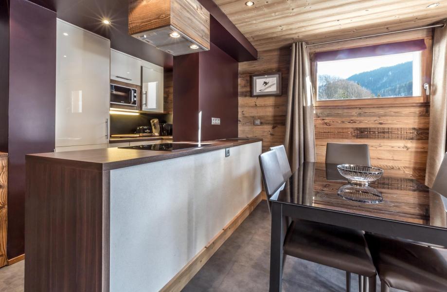 Ski verhuur Appartement 2 kamers 5 personen (4) - Résidence Pascal - La Clusaz - Woonkamer