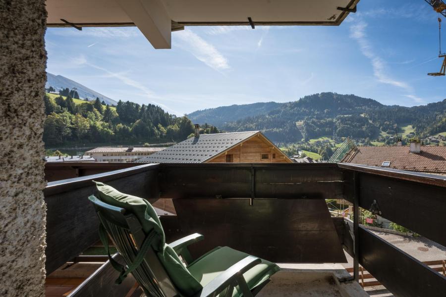 Alquiler al esquí Estudio para 3 personas (10) - Résidence Piscine - La Clusaz - Balcón