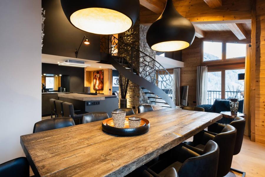 Rent in ski resort 5 room duplex apartment 8 people - Résidence Sapaudia - La Clusaz - Living room