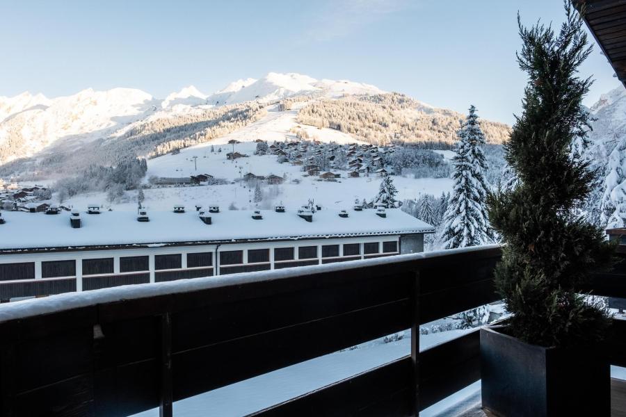 Ski verhuur Appartement duplex 5 kamers 8 personen - Résidence Sapaudia - La Clusaz - Balkon