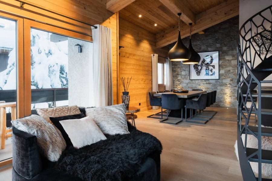 Ski verhuur Appartement duplex 5 kamers 8 personen - Résidence Sapaudia - La Clusaz - Kamer