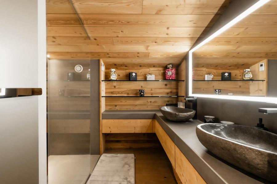 Location au ski Appartement duplex 5 pièces 8 personnes - Résidence Sapaudia - La Clusaz - Salle de douche