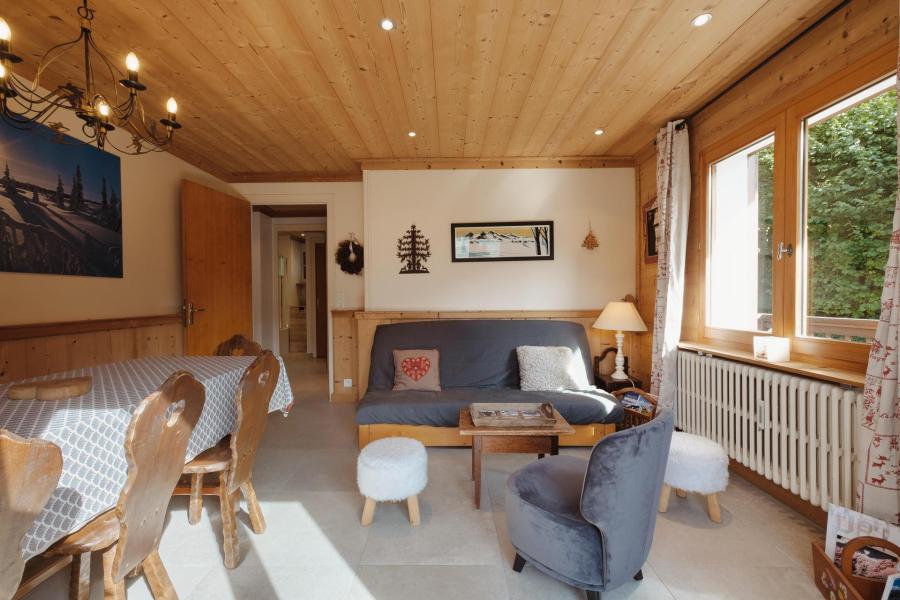 Rent in ski resort 3 room apartment 7 people - Résidence Soldanella - La Clusaz - Living room