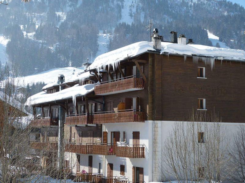 Wynajem na narty Résidence Soleil d'Or - La Clusaz - Zima na zewnątrz