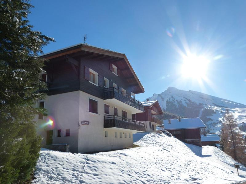 Urlaub in den Bergen Résidence Traverse - La Clusaz - Draußen im Winter