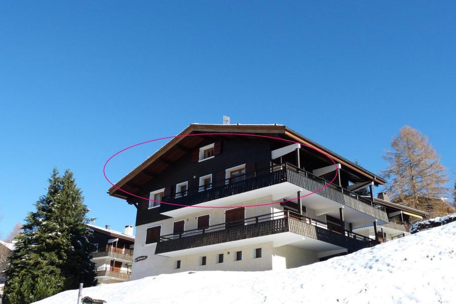 Location au ski Appartement 3 pièces mezzanine 4 personnes (4) - Résidence Traverse - La Clusaz - Extérieur hiver