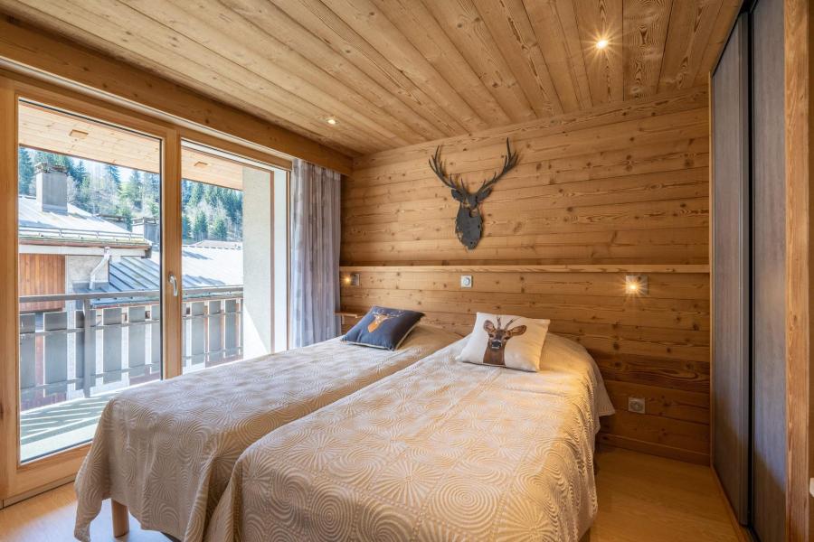 Rent in ski resort 4 room apartment 6 people (Cobrel) - Residence Vittoz - La Clusaz - Bedroom