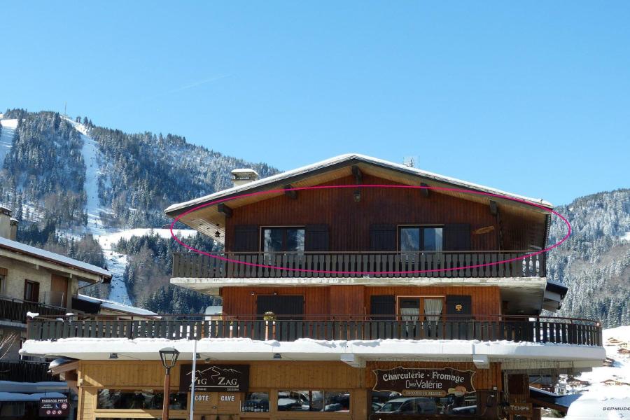 Vacanze in montagna Appartamento 4 stanze per 6 persone (Cobrel) - Residence Vittoz - La Clusaz - Esteriore inverno