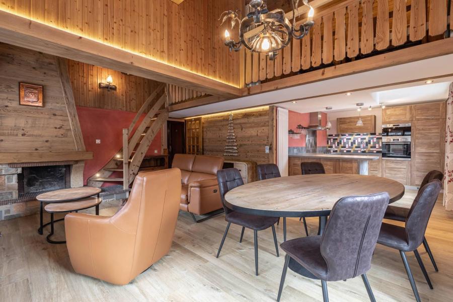 Ski verhuur Appartement 4 kamers 6 personen (Cobrel) - Residence Vittoz - La Clusaz - Woonkamer