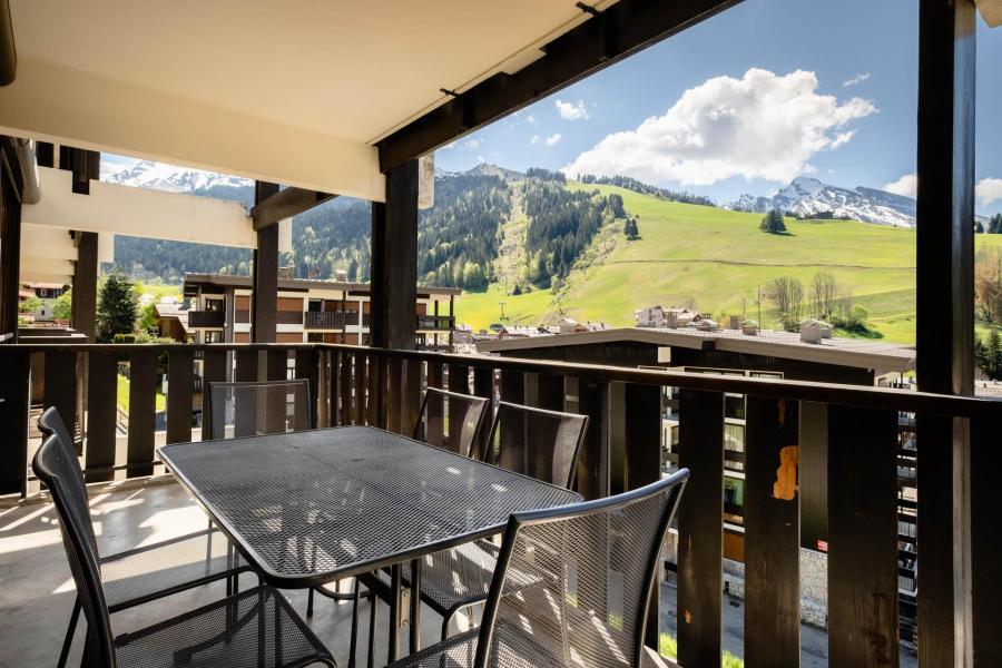 Rent in ski resort 3 room apartment 6 people (15) - Résidence Wapiti - La Clusaz - Balcony