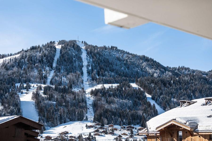 Rent in ski resort 3 room apartment sleeping corner 6 people (01) - Résidence Wapiti - La Clusaz - Balcony