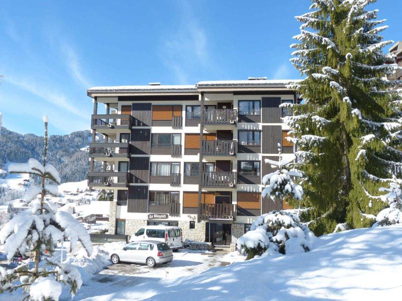 Location au ski Résidence Wapiti - La Clusaz - Extérieur hiver