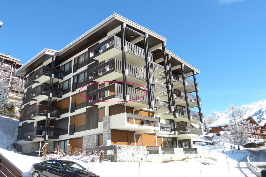 Vacances en montagne Appartement 3 pièces 6 personnes (15) - Résidence Wapiti - La Clusaz - Extérieur hiver