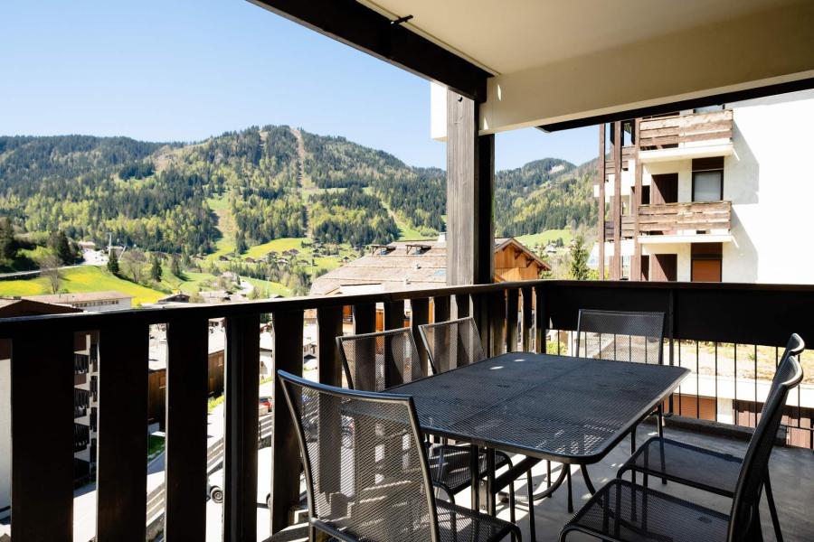 Alquiler al esquí Apartamento 3 piezas para 6 personas (15) - Résidence Wapiti - La Clusaz - Balcón