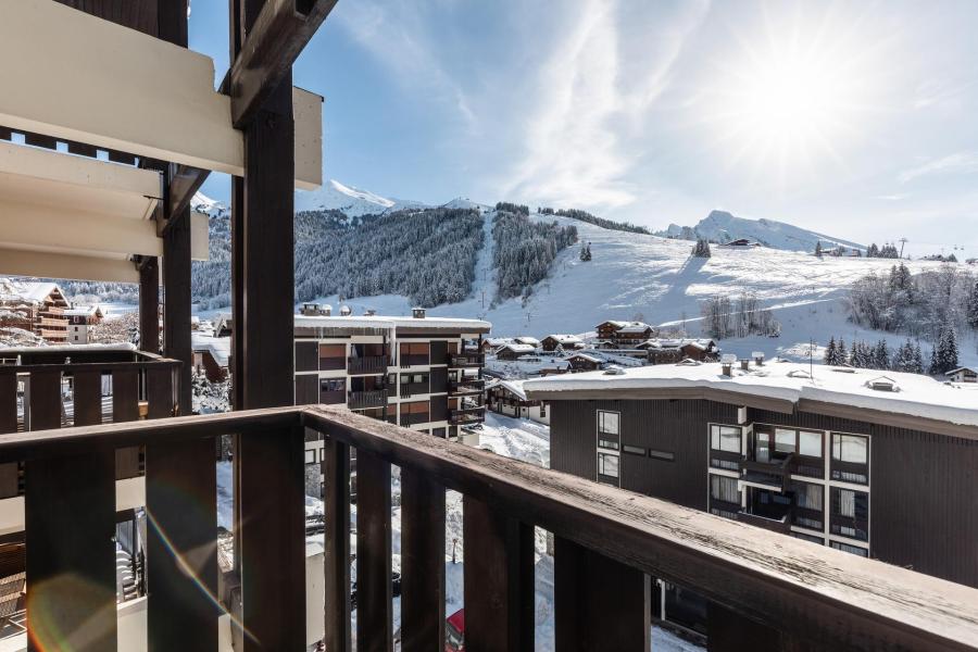 Rent in ski resort Studio 4 people (20) - Résidence Wapiti - La Clusaz - Balcony