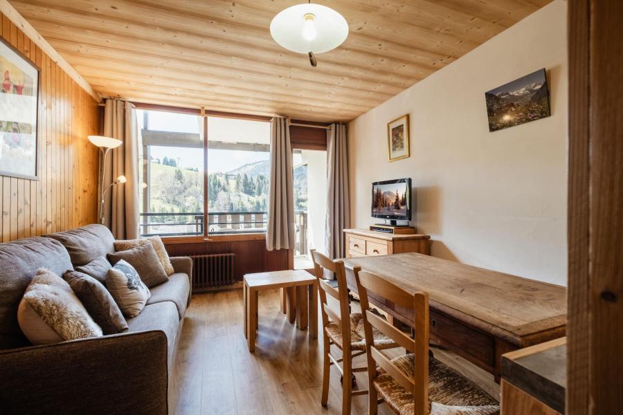 Ski verhuur Studio 4 personen (20) - Résidence Wapiti - La Clusaz - Woonkamer