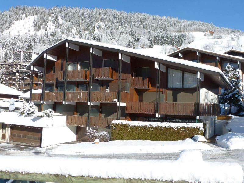Аренда на лыжном курорте Résidences Granges E - La Clusaz - зимой под открытым небом