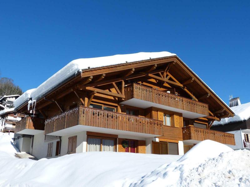 Urlaub in den Bergen Résience Bel Alp - La Clusaz - Draußen im Winter