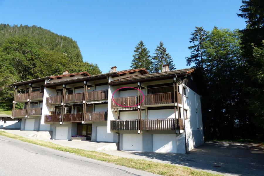 Vakantie in de bergen Appartement 3 kamers bergnis 4 personen (08) - Riante Colline - La Clusaz - Woonkamer