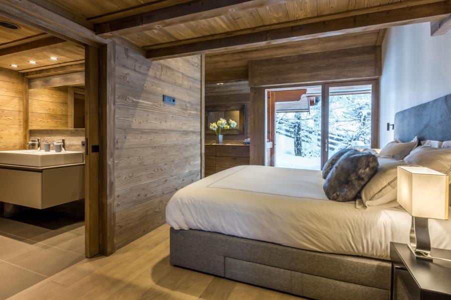 Rent in ski resort 6 room chalet 12 people - Rosebud - La Clusaz - Bedroom