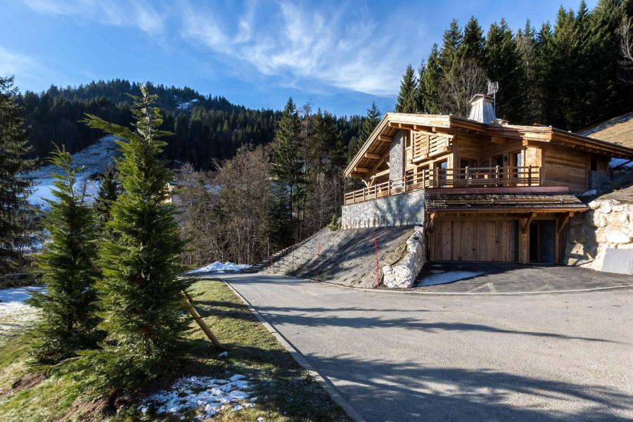 Urlaub in den Bergen Sagalodge - La Clusaz - Draußen im Winter