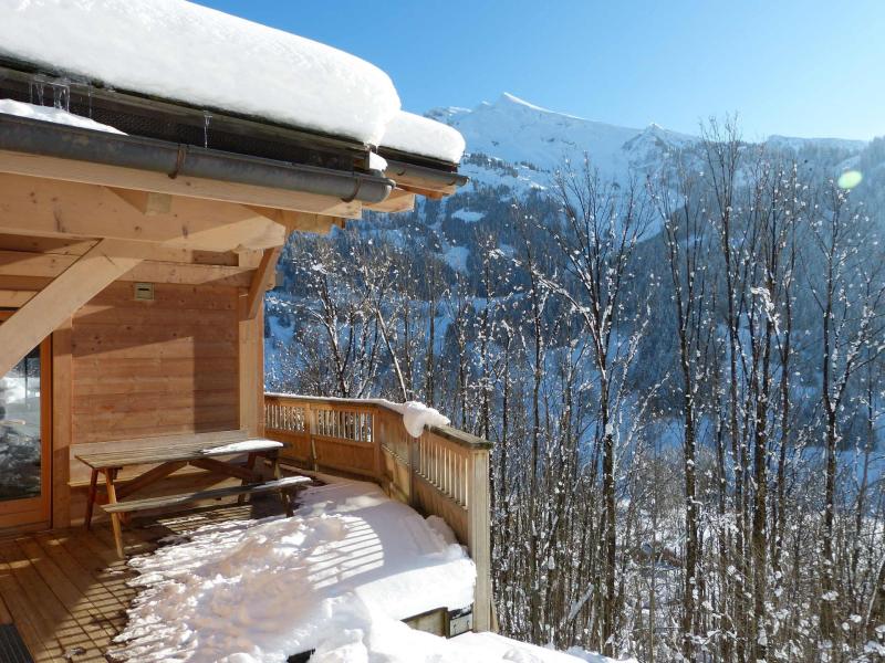 Vakantie in de bergen Sausalito - La Clusaz - Buiten winter