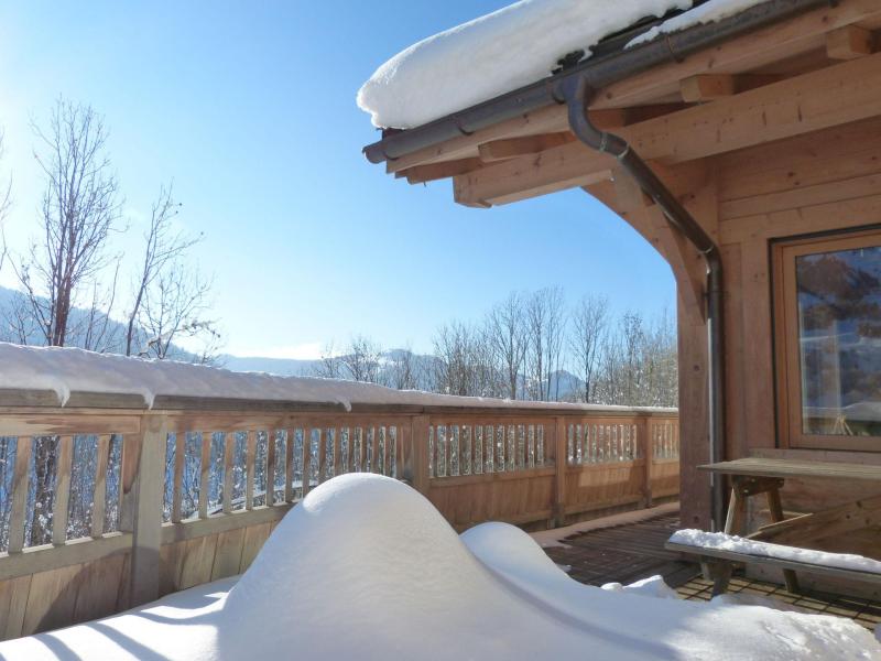 Location au ski Sausalito - La Clusaz - Terrasse