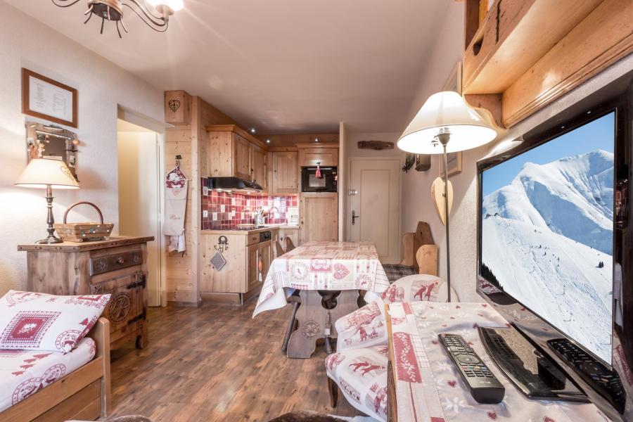 Location au ski Appartement 2 pièces cabine 4 personnes (16) - VIKING - La Clusaz - Séjour