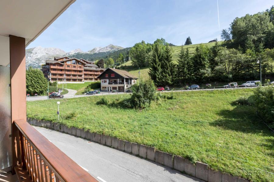 Rent in ski resort 3 room apartment sleeping corner 4 people (18) - Week-End - La Clusaz - Balcony