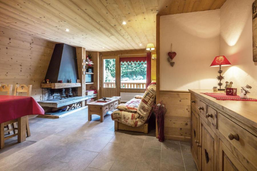 Rent in ski resort 3 room apartment sleeping corner 4 people (18) - Week-End - La Clusaz - Living room